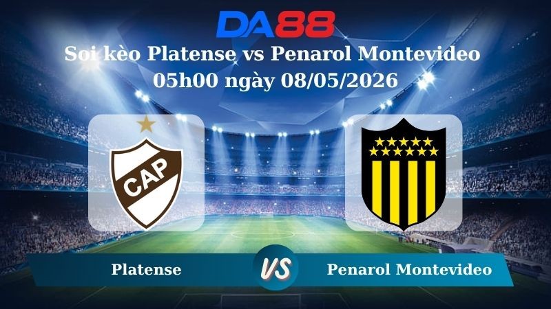 DA88 Nhận định soi kèo Platense vs Penarol Montevideo 05h00 ngày 08/05/2026 – Copa Libertadores